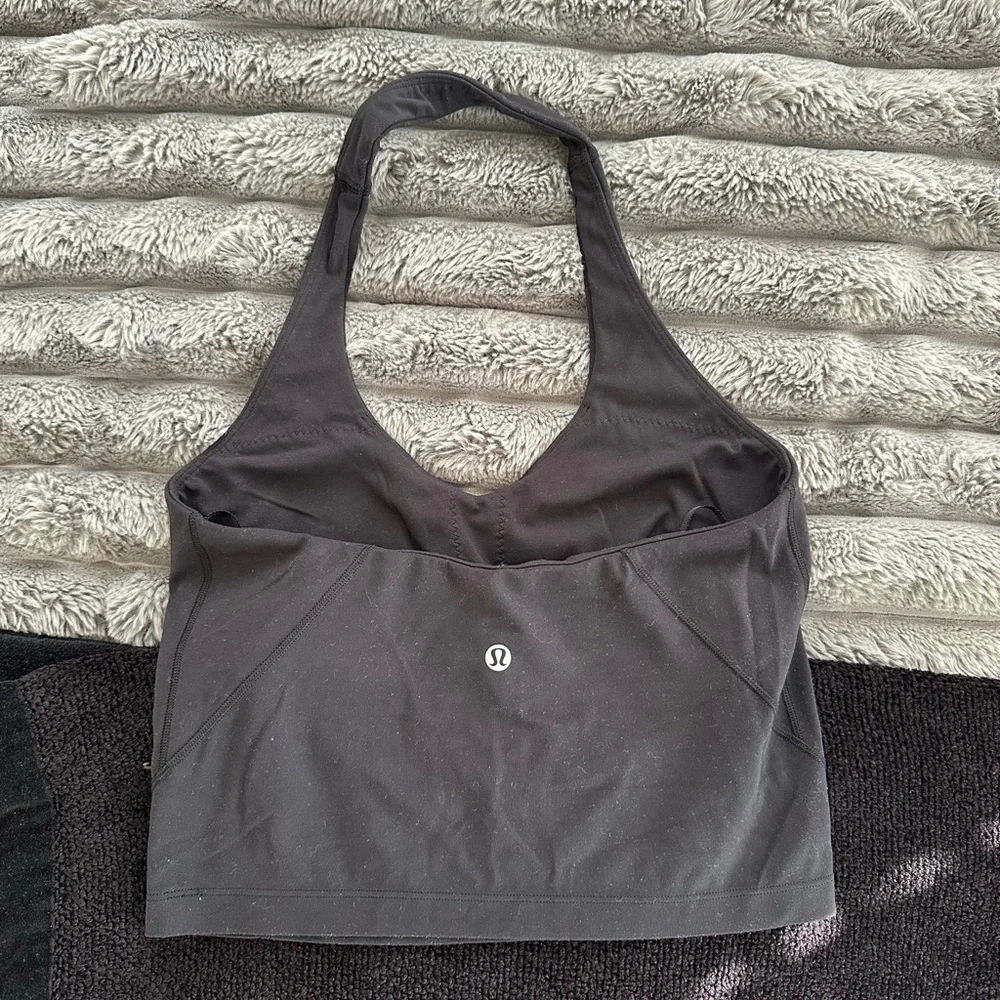 Lululemon Black Halter Top - Picture 2 of 4